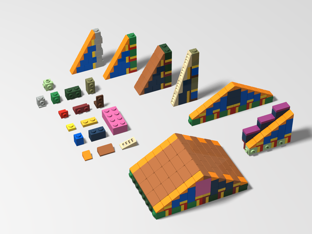 Lego Alternate smooth slope technic