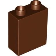 Duplo Brick 1 x 2 x 2 / Reddish Brown