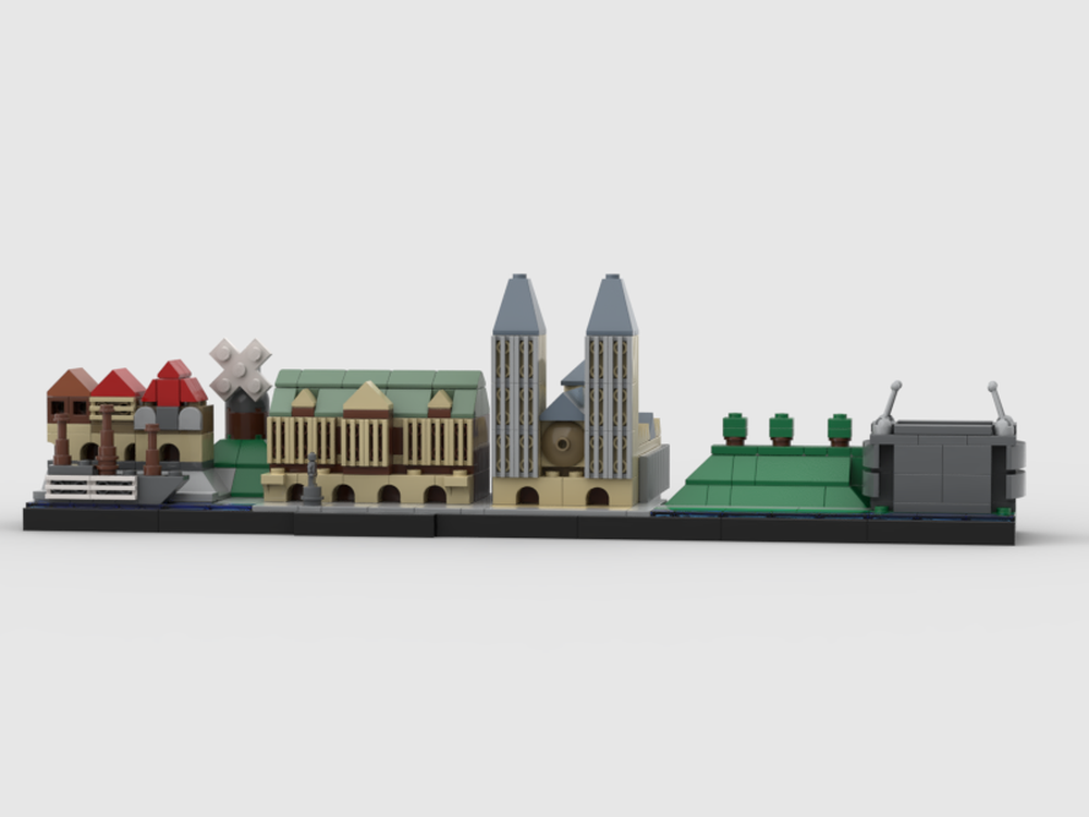 Lego Bremen Skyline