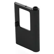 Door 1 x 4 x 5 Train Right / Black