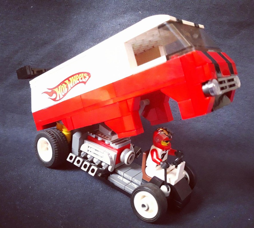Lego Hotwheels dragster