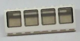 Window 2 x 8 x 2 Boat with Trans-Brown Glass (89648 / 89649)