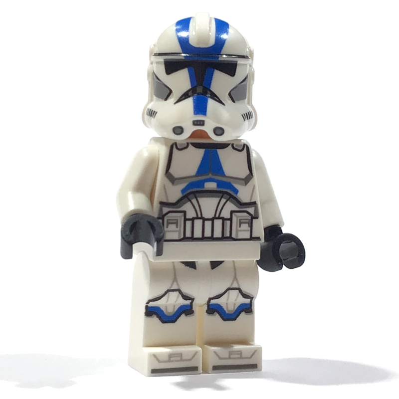 Lego Clone Trooper, 501st Legion, White Arms