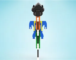 A proud Warrior (Brick Separator Puppet)