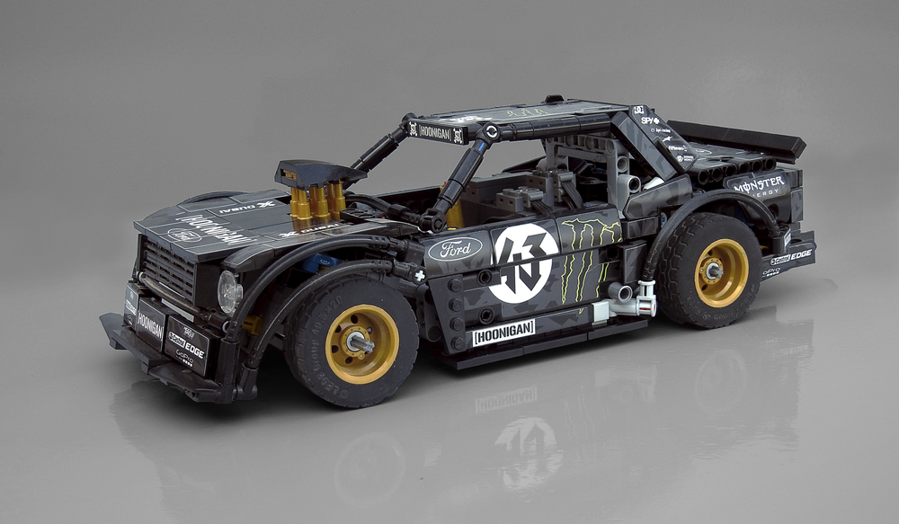 Lego Ford Mustang Hoonicorn RTR | Drift Car