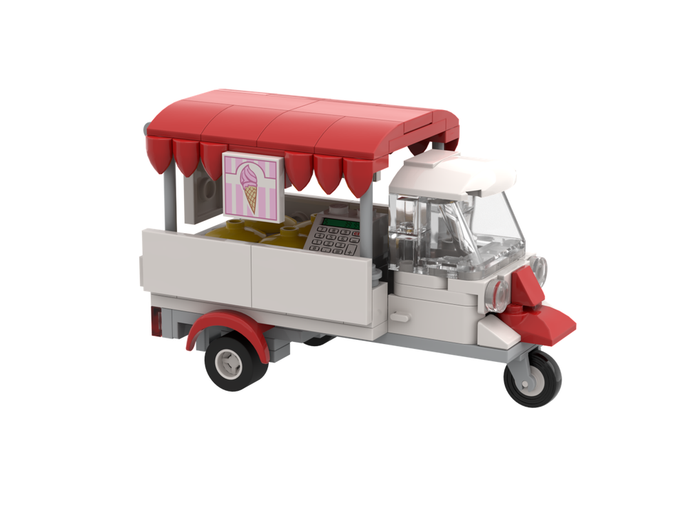 Lego Ice Cream Tuk-Tuk / Ape Piaggio