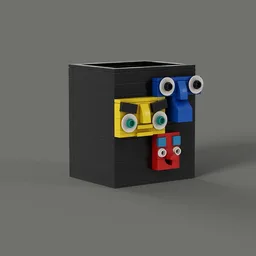 Monster pen holder