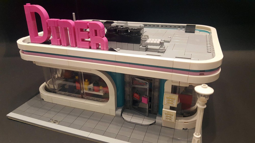 Lego Downtown Diner Redesign