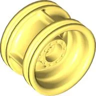Wheel 30.4 x 20 without Pinholes, with Reinforced Rim / Bright Light Yellow