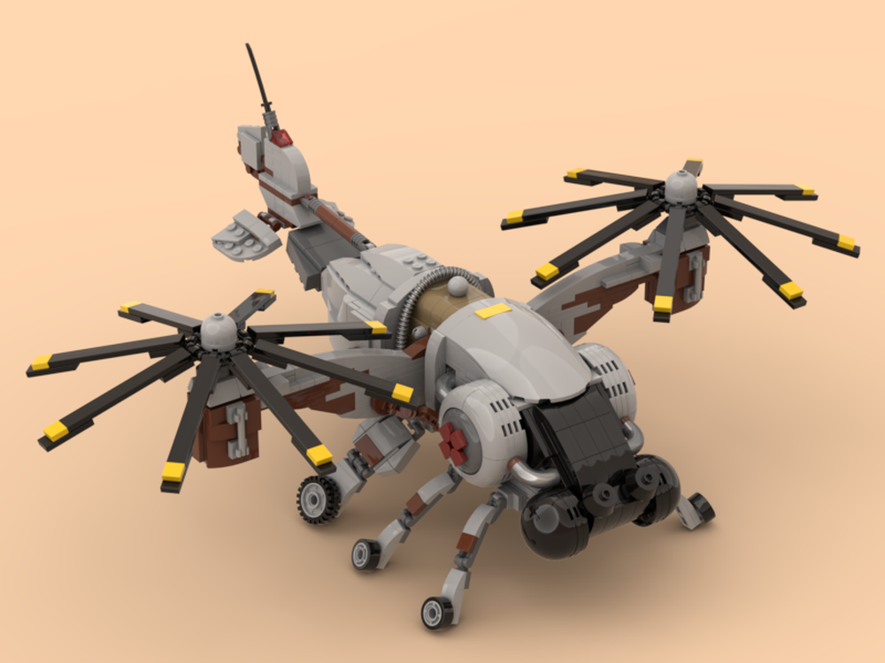 Lego Fallout 2 Vertibird