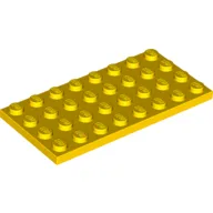 Plate 4 x 8 / Yellow