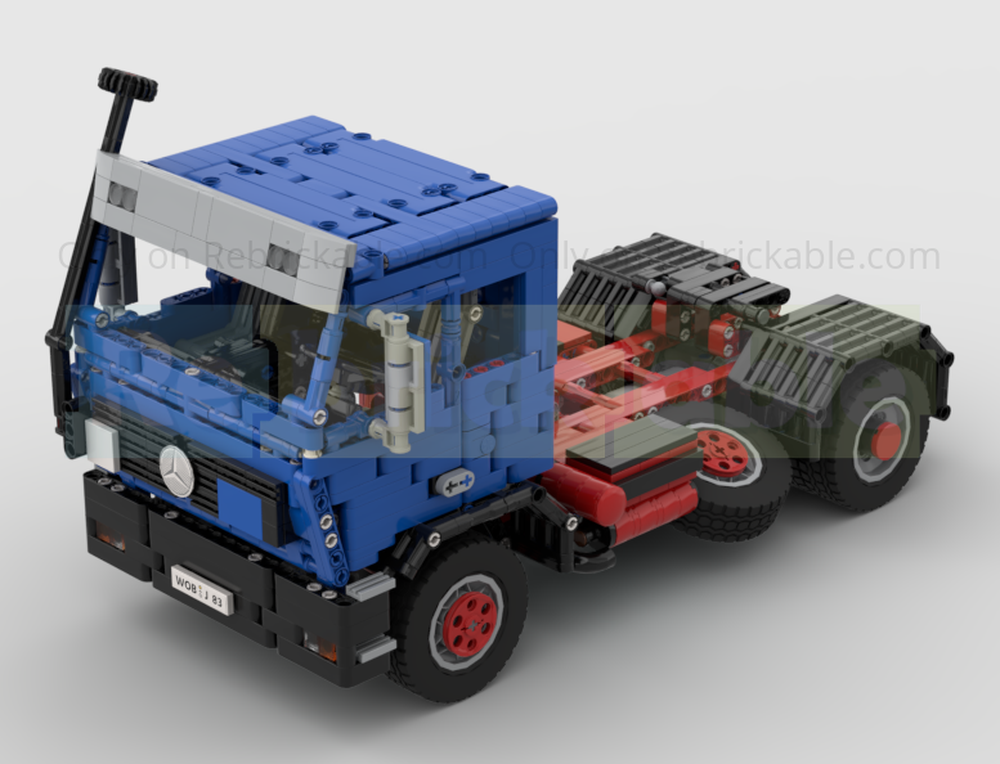 Lego AUF ACHSE NG1632 Mercedes