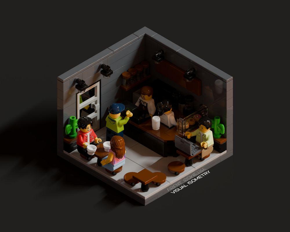 Lego Coffee Shop
