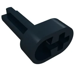 Technic Engine Crankshaft / Black