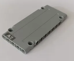 Technic, Panel Plate 5 x 11 x 1 with 'A2' Pattern (Sticker) - Set 42082