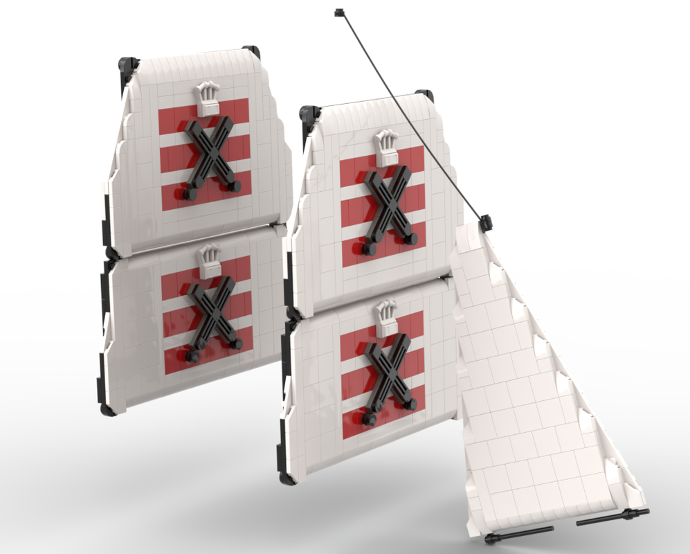 Lego Brick Build Sails - Imperial Guard