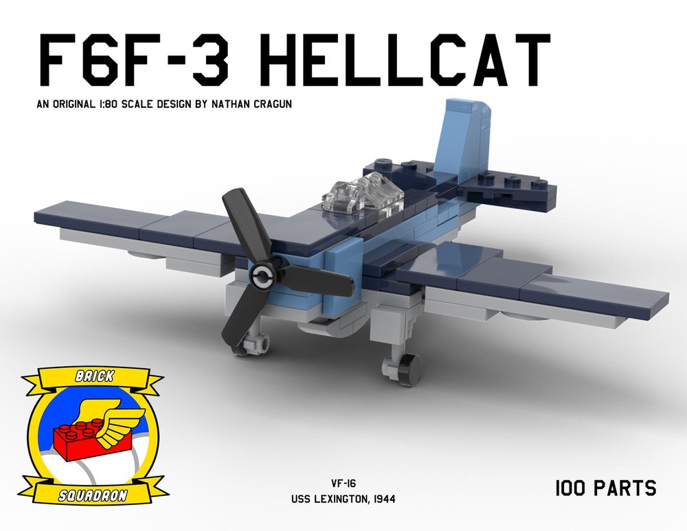 Lego F6F-3 Hellcat