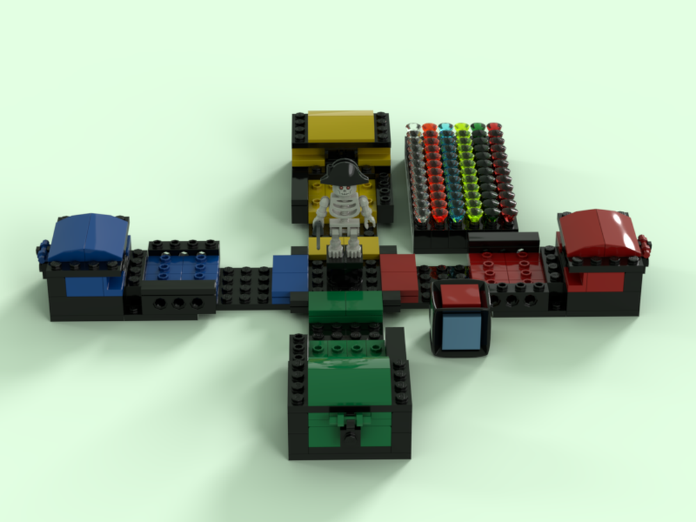 Lego pirate code modification