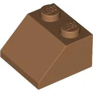 Brick Sloped 45° 2 x 2 / Medium Nougat