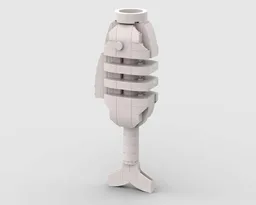 Up-Scaled Fish Skeleton