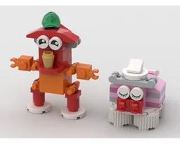 Two World Fun Creatures