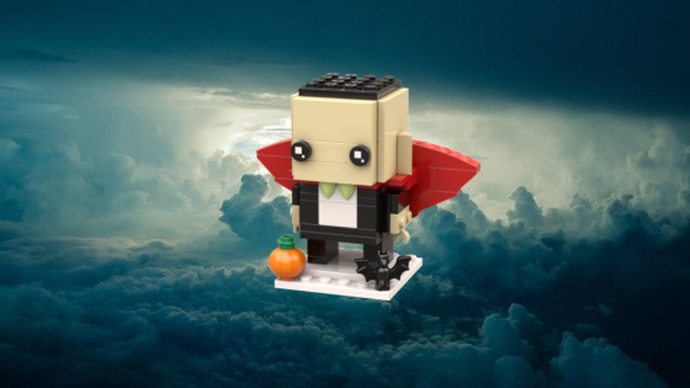Lego Dracula - Halloween Brickheadz