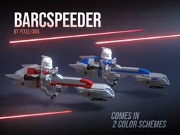 PiXEL-DANs BARC SPEEDER (501st and Galactic Republic)