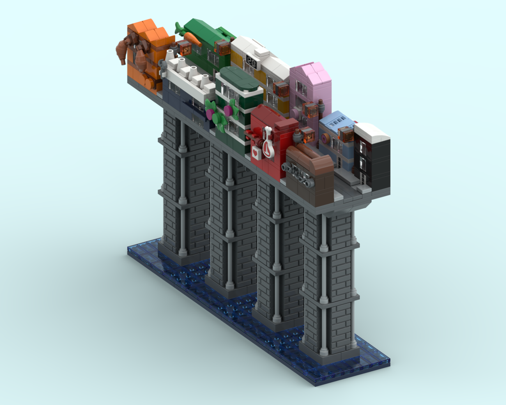 Lego Bridge city