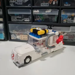 Retro Ghostbusters Ecto-1