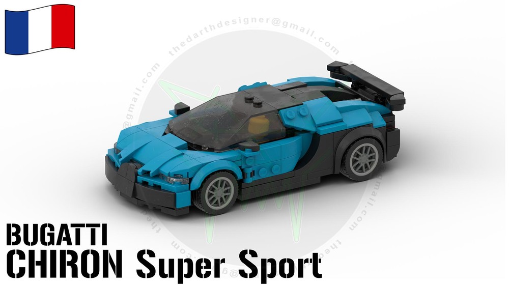 Lego BUGATTI CHIRON Pur Sport - 1:35 Scale