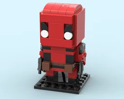 Deadpool brickhead