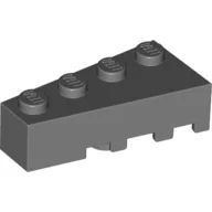 Brick Wedged, Angled 4 x 2 Left / Medium Blue