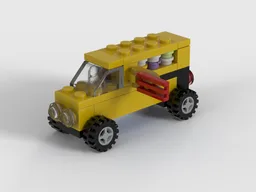 Yellow Bus - Sets 11018 & 10696