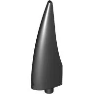 Animal Body Part, Barb / Claw / Tooth / Talon / Horn, Large / Black