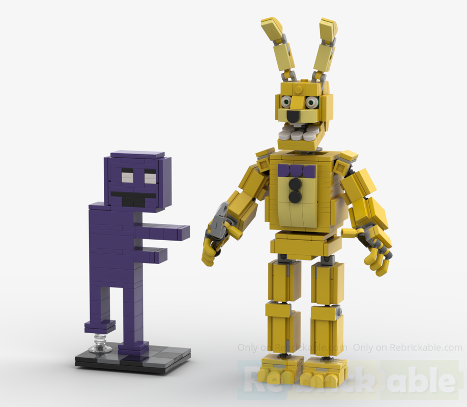 Lego Spring Bonnie - Five Nights at Freddy's