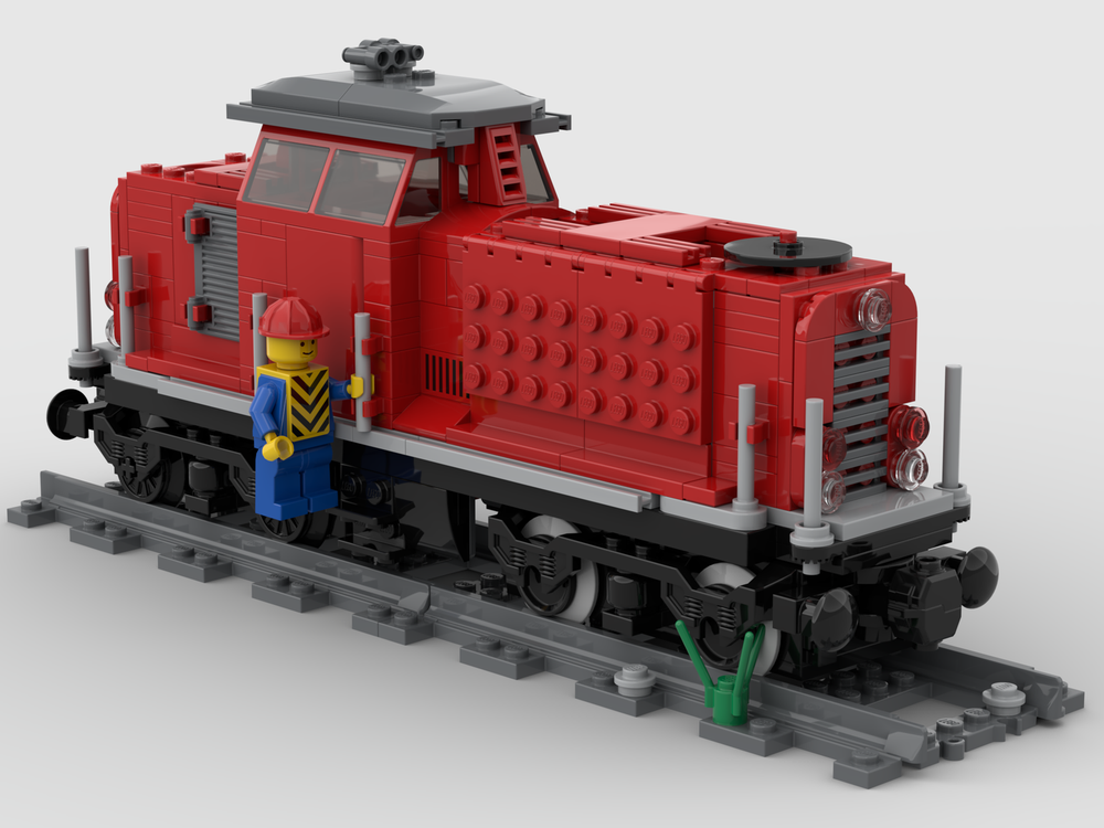 Lego V100 6W Locomotive Lok PF