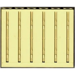 Scala, Building, Wall, Vertical Grooved 12 x 2 x 8 / Light Salmon