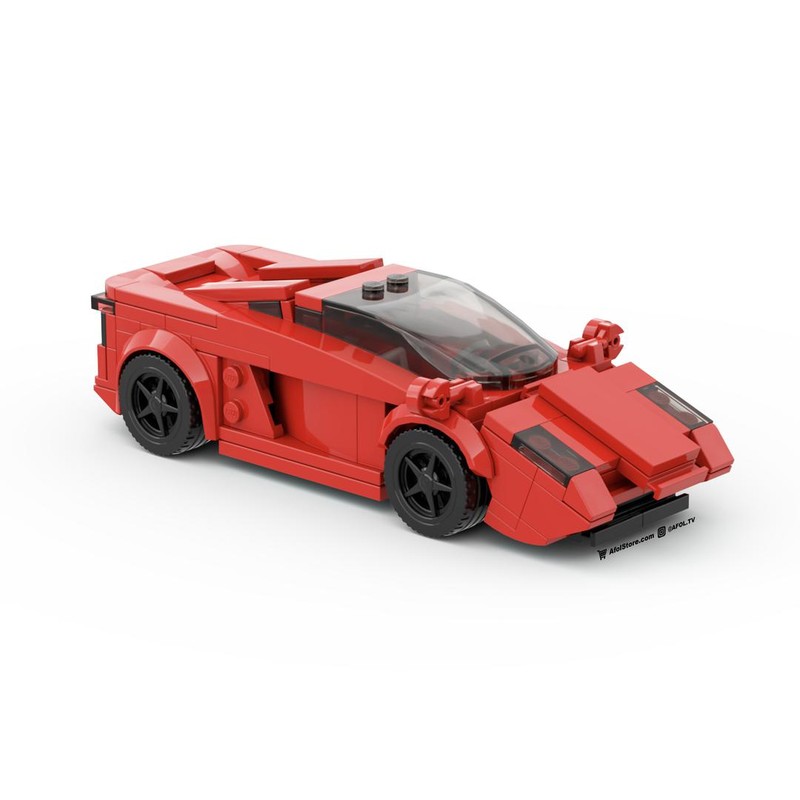 Lego 6-Wide Sports Car Instructions