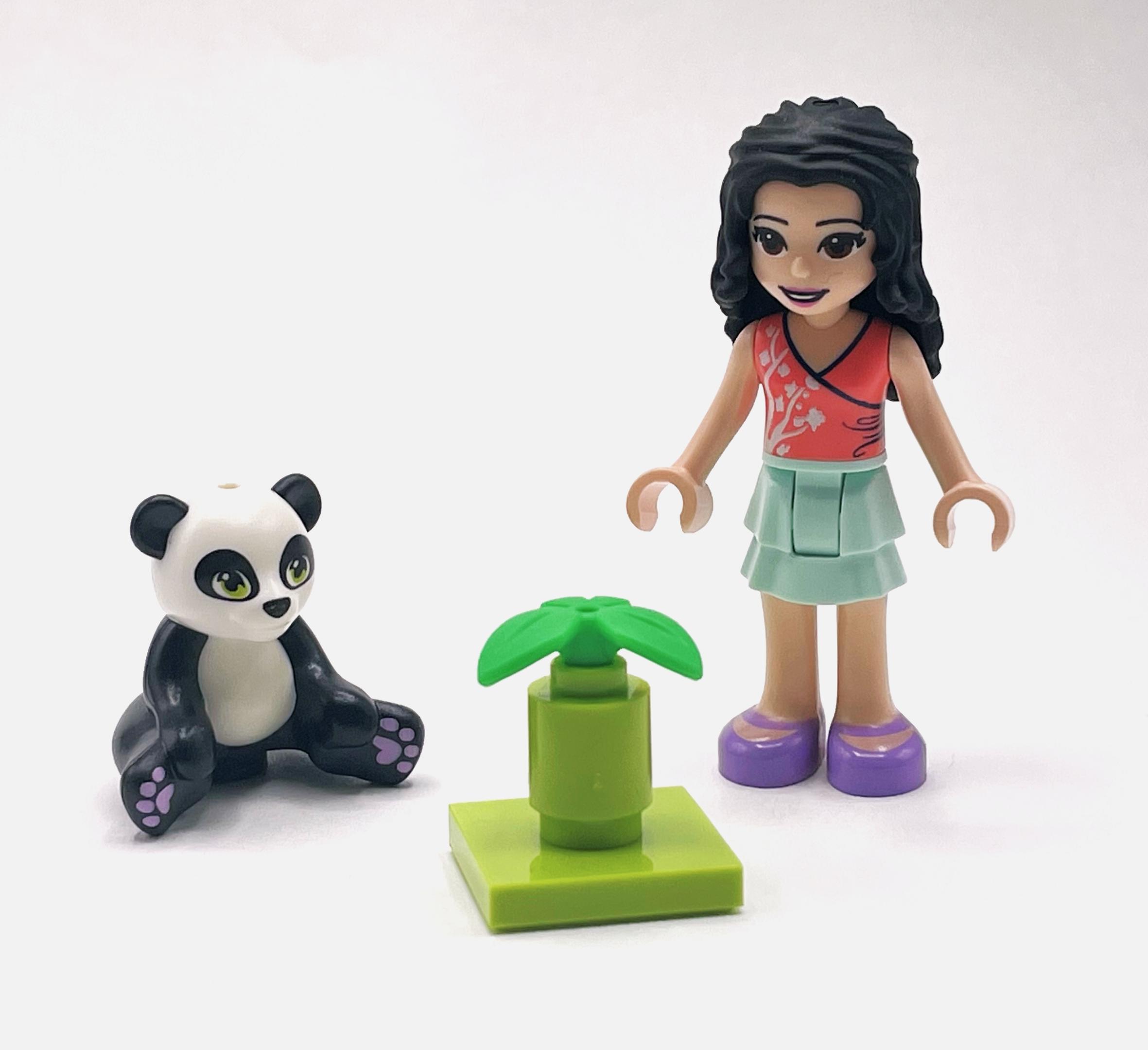 Lego Emma & Baby Panda