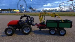 Tractor with trailer (MOC)