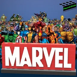 Marvel Logo Stand
