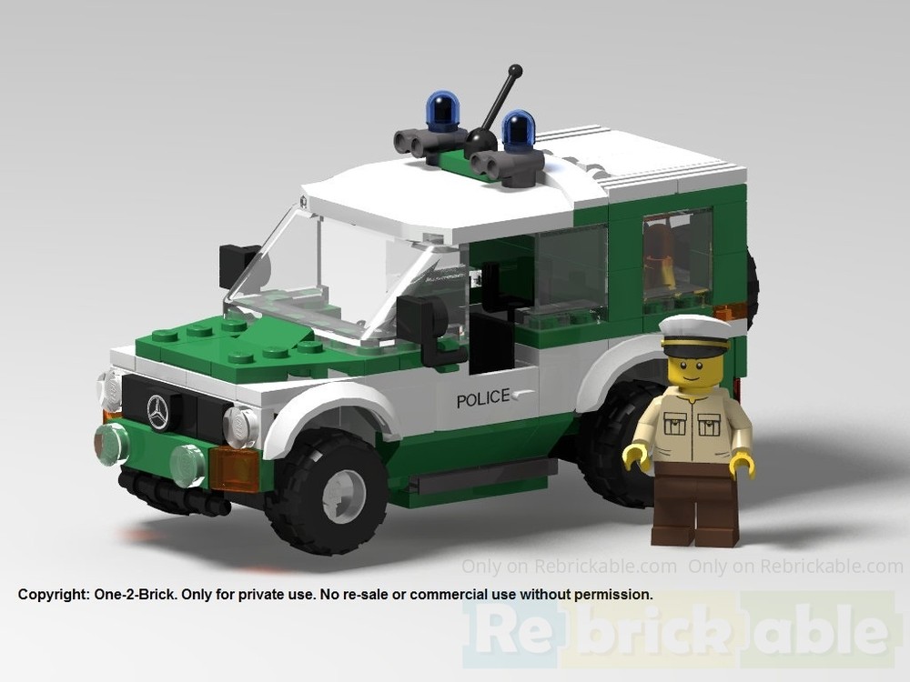 Lego Mercedes G - German Police
