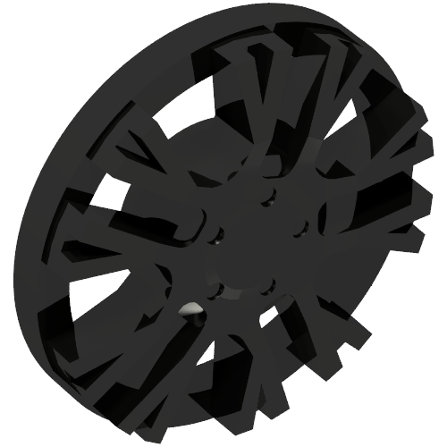 Lego Wheel Cover 10 Spoke Y Shape - for Wheel 18976
