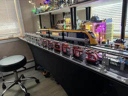 Elevated railway