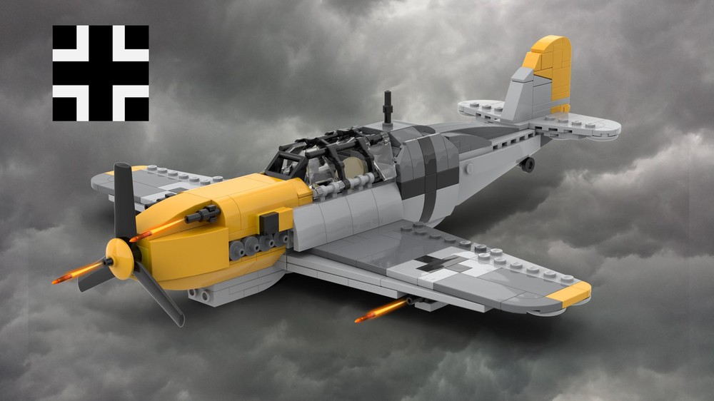 LEGO WWII Aircraft The Messerschmitt Bf 109 F2