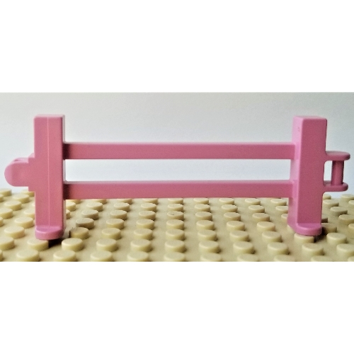 Lego Duplo Fence 1 x 5 x 1 1/2, Interlocking / Duplo Pink