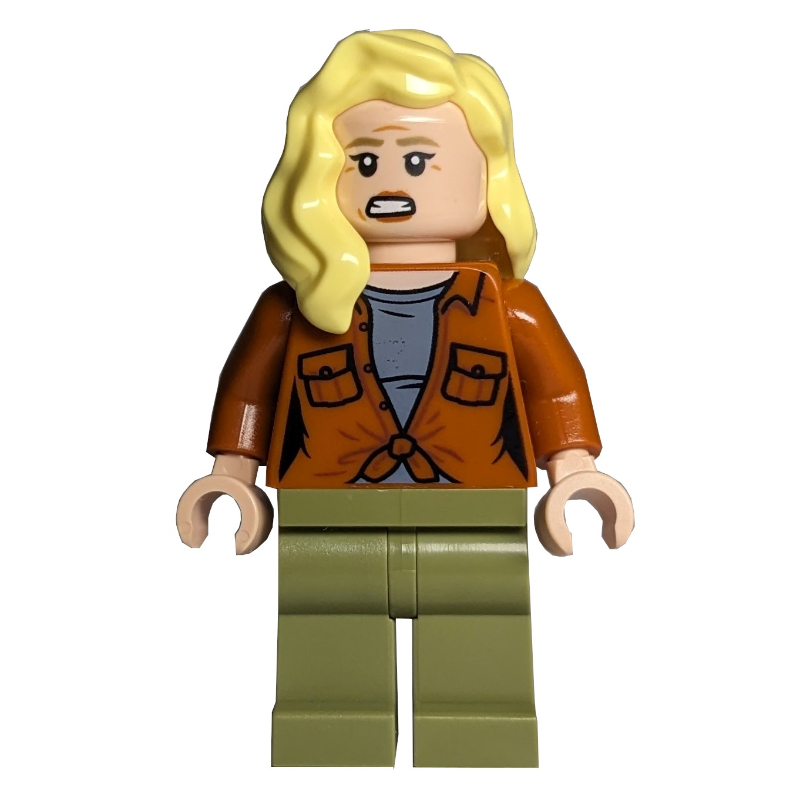 Lego Ellie Sattler, Dark Orange Jacket