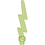 Wave / Lightning Angular, Single / Trans-Bright Green
