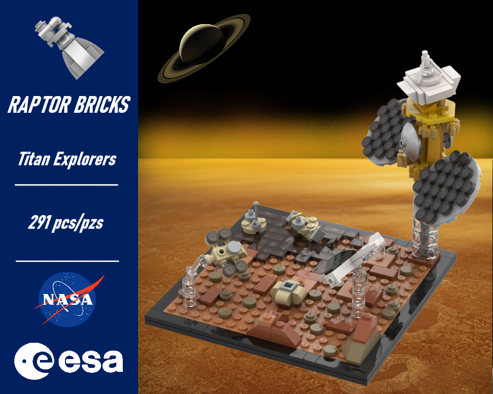 Lego Titan Explorers (at 1:110 scale)