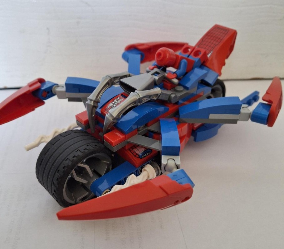Lego Upgraded Spider Car
